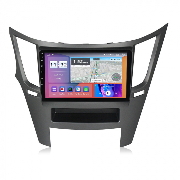 Navigatie dedicata Subaru Legacy Outback 2009-2014, 4GB RAM 32GB ROM, Android 13, Display 9 " , Internet ,Aplicatii , Waze , WI-FI , USB , Bluetooth , Mirrorlink [3]