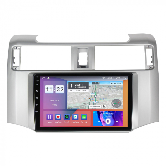 Navigatie dedicata Toyota 4Runner 2009-2017, 4GB RAM 32GB ROM, Android 13, Display 9 " , Internet, Aplicatii, Waze, WI-FI, USB, Bluetooth, Mirrorlink [3]