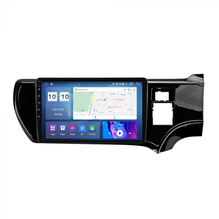 Navigatie dedicata Toyota Aqua 2011-2017 Right, 4GB RAM 32GB ROM, Android 13, Display 9 " , Internet, Aplicatii, Waze, WI-FI, USB, Bluetooth, Mirrorlink [4]