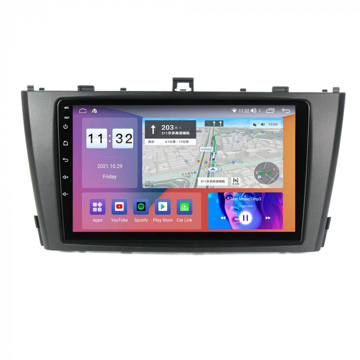 Navigatie dedicata Toyota Avensis 2008-2015, 4GB RAM 32GB ROM, Carplay, Android 13, Display 9 " , Internet, Aplicatii, Waze, WI-FI, USB, Bluetooth, Mirrorlink [3]