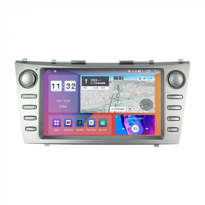 Navigatie dedicata Toyota Camry 2006-2011, 4GB RAM 32GB ROM, Android 13, Display 9 " , Internet, Aplicatii, Waze, WI-FI, USB, Bluetooth, Mirrorlink [2]