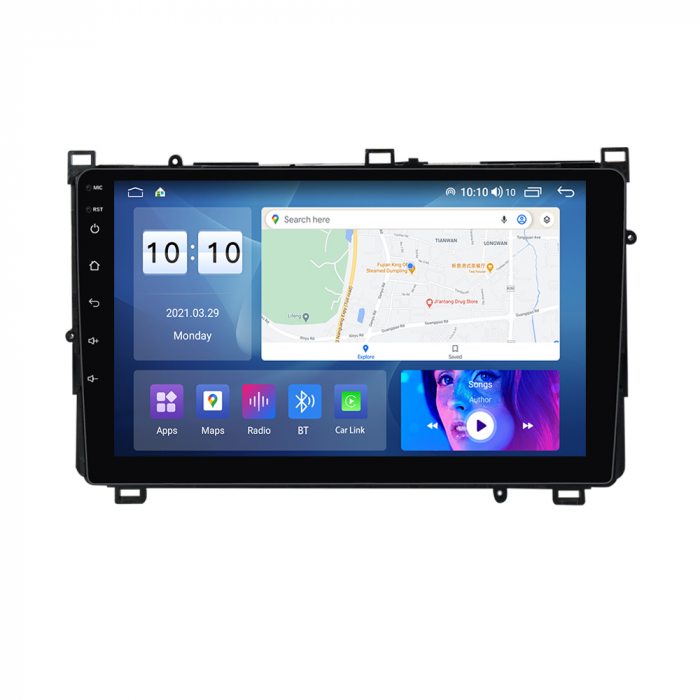 Navigatie dedicata Toyota Corolla 11 Auris E180 2017-2018, 4GB RAM 32GB ROM, Android 13, Display 9 " , Internet, Aplicatii, Waze, WI-FI, USB, Bluetooth, Mirrorlink [3]