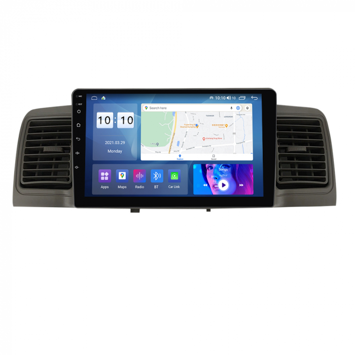 Navigatie dedicata Toyota Corolla EX 2007-2012, 4GB RAM 32GB ROM, Android 13, Display 9 " , Internet, Aplicatii, Waze, WI-FI, USB, Bluetooth, Mirrorlink [2]