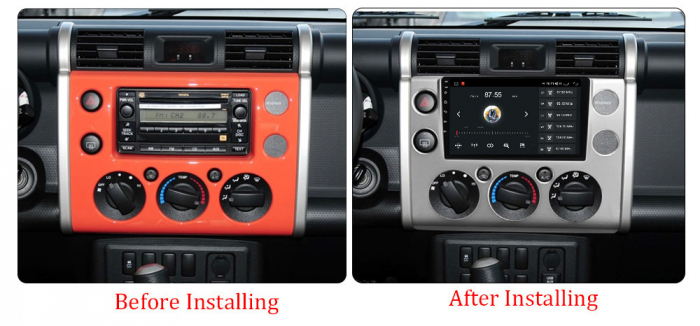 Navigatie dedicata Toyota FJ Cruiser J15 2006-2020, 4GB RAM 32GB ROM, Android 13, Display 9 " , Internet, Aplicatii, Waze, WI-FI, USB, Bluetooth, Mirrorlink [5]