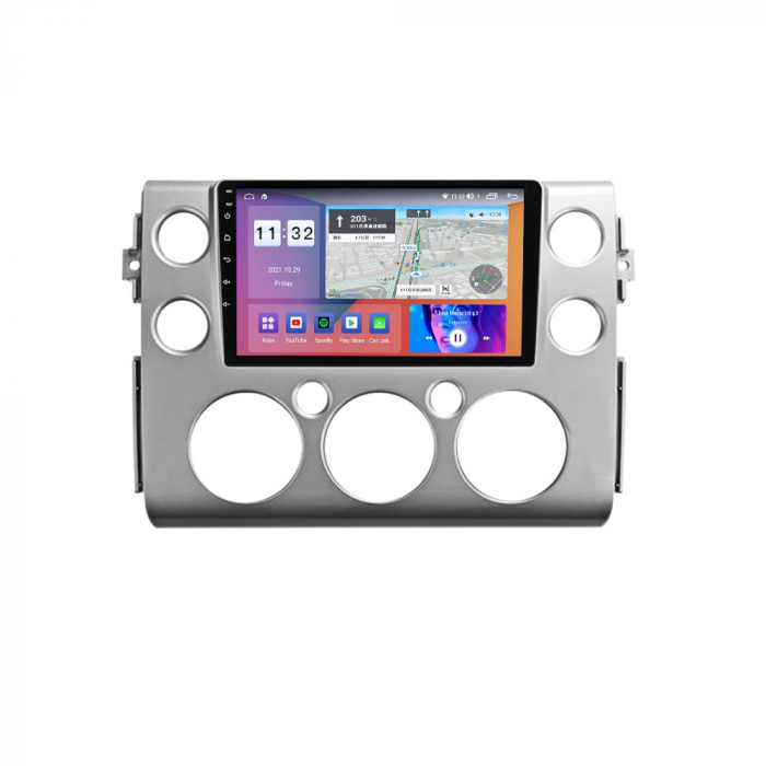 Navigatie dedicata Toyota FJ Cruiser J15 2006-2020, 4GB RAM 32GB ROM, Android 13, Display 9 " , Internet, Aplicatii, Waze, WI-FI, USB, Bluetooth, Mirrorlink [3]