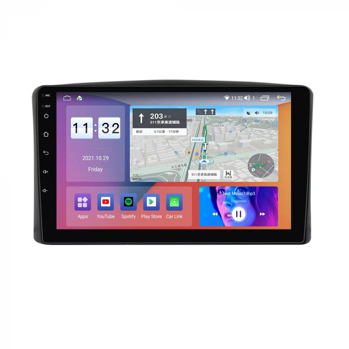 Navigatie dedicata Toyota Land Cruiser 100 1998-2007, 4GB RAM 32GB ROM, Android 13, Display 9 " , Internet, Aplicatii, Waze, WI-FI, USB, Bluetooth, Mirrorlink [4]
