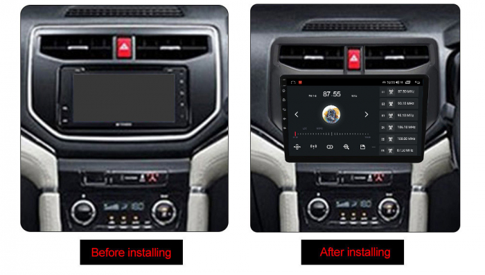 Navigatie dedicata Toyota Rush 2018-2019, 4GB RAM 32GB ROM, Android 13, Display 9 " , Internet, Aplicatii, Waze, WI-FI, USB, Bluetooth, Mirrorlink [5]