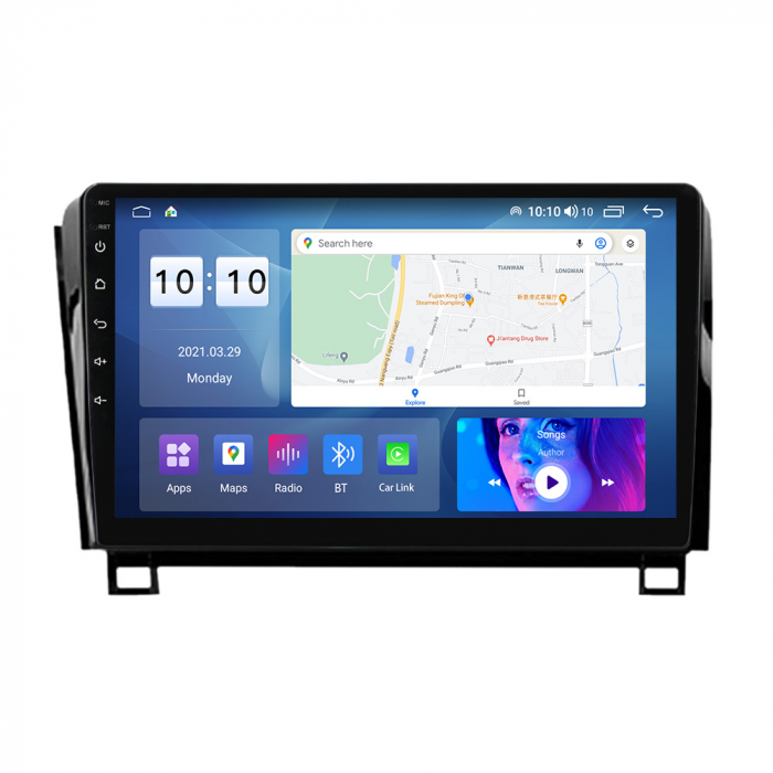 Navigatie dedicata Toyota Tundra 2007-2013, 4GB RAM 32GB ROM, Android 13, Display 9 " , Internet, Aplicatii, Waze, WI-FI, USB, Bluetooth, Mirrorlink [4]