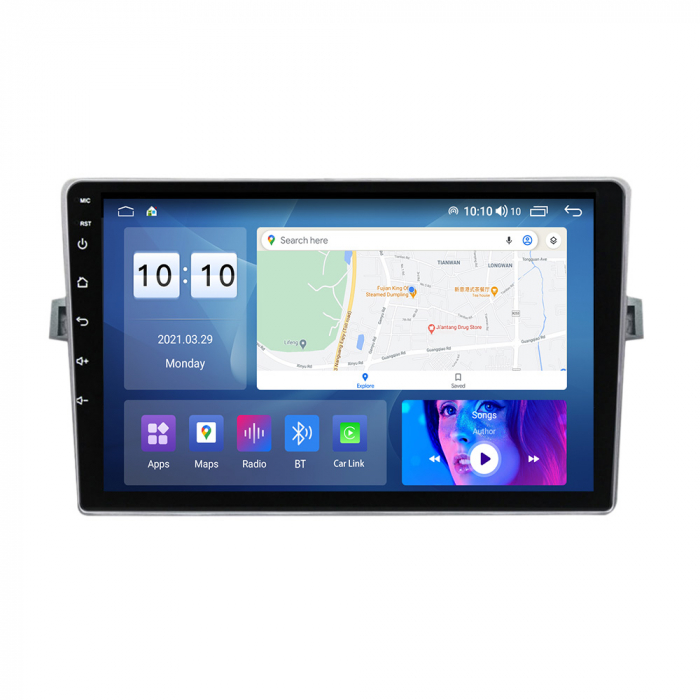 Navigatie dedicata Toyota Verso 2009-2018, 4GB RAM 32GB ROM, Android 13, Display 9 " , Internet, Aplicatii, Waze, WI-FI, USB, Bluetooth, Mirrorlink [4]