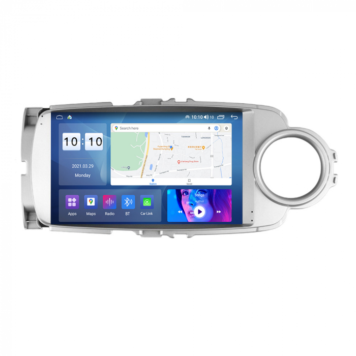 Navigatie dedicata Toyota Yaris 2012-2017, 4GB RAM 32GB ROM, Android 13, Display 9 " , Internet, Aplicatii, Waze, WI-FI, USB, Bluetooth, Mirrorlink [7]