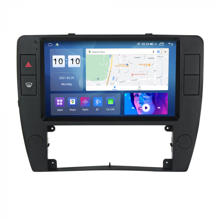 Navigatie dedicata Volkswagen Passat B5 2000-2005, 4GB RAM 32GB ROM, Android 14, Display 9 " , Internet, Aplicatii, Waze, WI-FI, USB, Bluetooth, Mirrorlink [6]