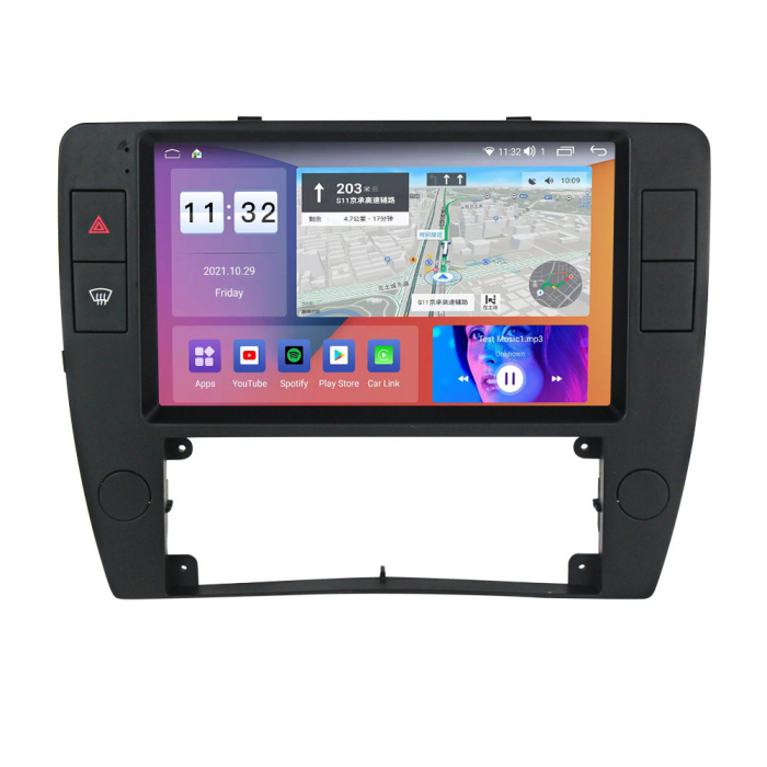 Navigatie dedicata Volkswagen Passat B5 2000-2005, 4GB RAM 32GB ROM, Android 14, Display 9 " , Internet, Aplicatii, Waze, WI-FI, USB, Bluetooth, Mirrorlink [8]