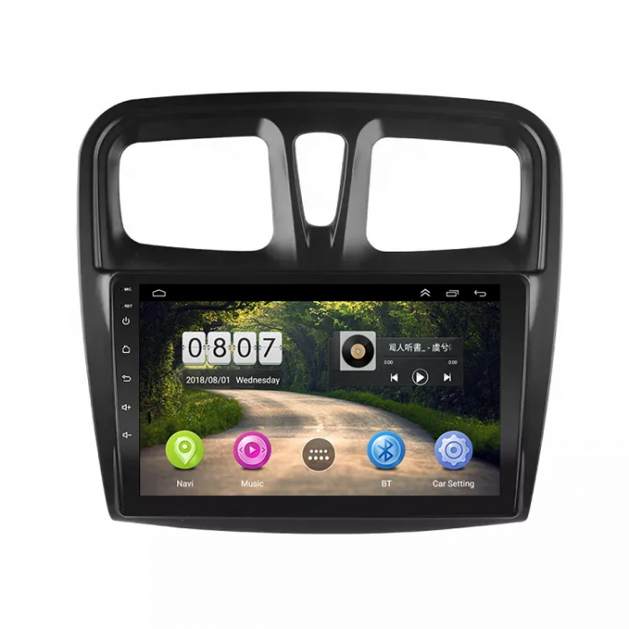 Navigatie dedicata Dacia Logan 2 2012-2019, 4GB RAM 64GB ROM, Octacore, Android 14, Display QLED 10", DSP, Carplay&Android Auto, SIM 4G, Ventilator Activ [2]