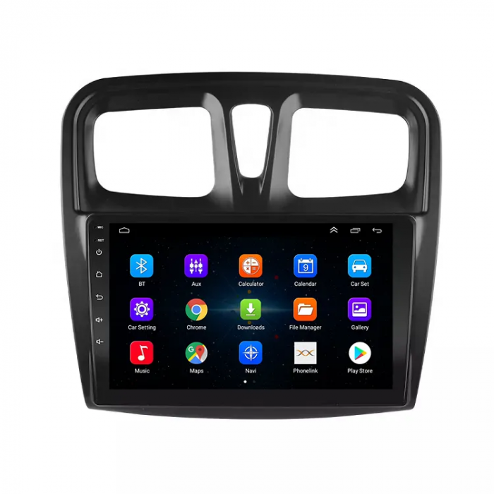 Navigatie dedicata Dacia Logan 2 2012-2019, 4GB RAM 64GB ROM, Octacore, Android 14, Display QLED 10", DSP, Carplay&Android Auto, SIM 4G, Ventilator Activ [2]
