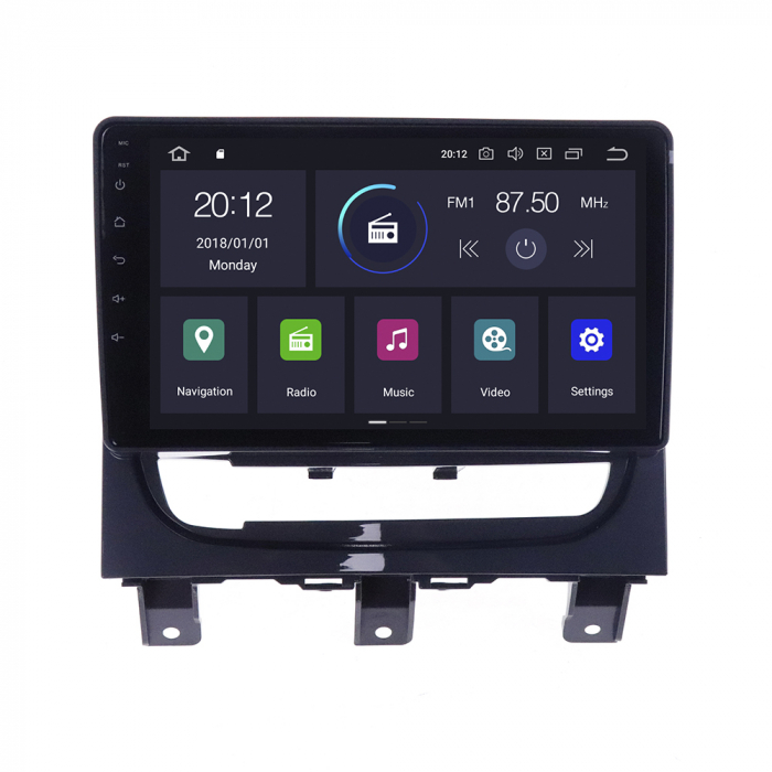 Navigatie dedicata Fiat Strada 2012-2015, 4GB RAM 64GB ROM, Octacore, Android 13, Display QLED 9", DSP, Carplay, Android Auto, Internet, Youtube, Waze, WIFI, Bluetooth [2]