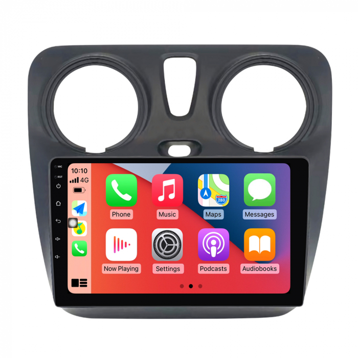 Navigatie dedicata Dacia Dokker 2012, 4GB RAM 64GB ROM, Octacore, Android 13, Display QLED 9", DSP, Carplay, Android Auto, Internet, Youtube, Waze, WIFI, Bluetooth [2]