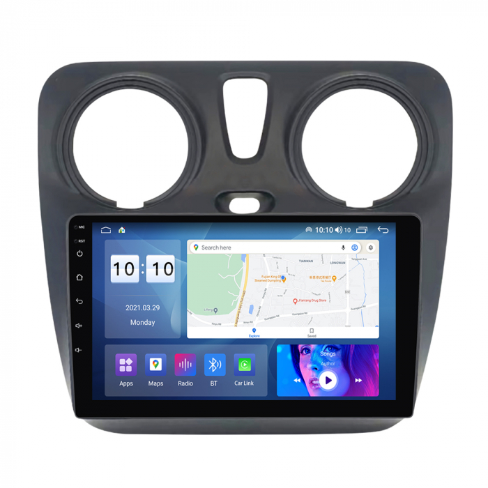 Navigatie dedicata Dacia Dokker 2012, 4GB RAM 64GB ROM, Octacore, Android 13, Display QLED 9", DSP, Carplay, Android Auto, Internet, Youtube, Waze, WIFI, Bluetooth [3]