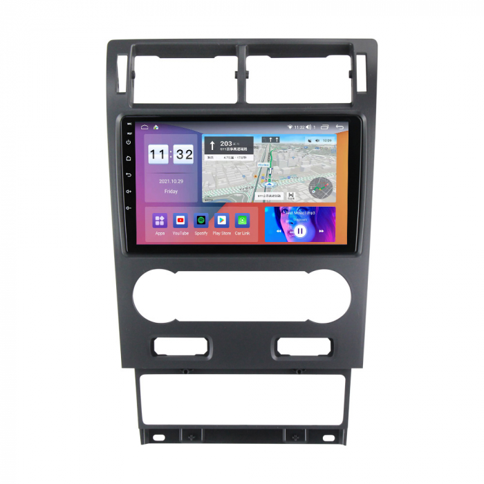 Navigatie dedicata Ford Mondeo 2000-2007, 4GB RAM 64GB ROM, Octacore, Android 13, Display QLED 9", DSP, Carplay, Android Auto, Internet, Youtube, Waze, WIFI, Bluetooth [3]