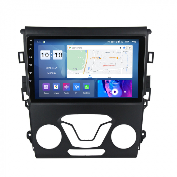 Navigatie dedicata Ford Mondeo 2014-2019, 4GB RAM 64GB ROM, Octacore, Android 13, Display QLED 9", DSP, Carplay, Android Auto, Internet, Youtube, Waze, WIFI, Bluetooth [4]