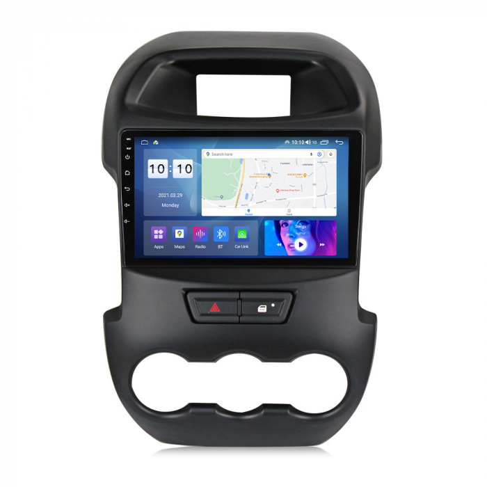 Navigatie dedicata Ford Ranger 2011-2016, 4GB RAM 64GB ROM, Octacore, Android 13, Display QLED 9", DSP, Carplay, Android Auto, Internet, Youtube, Waze, WIFI, Bluetooth [4]