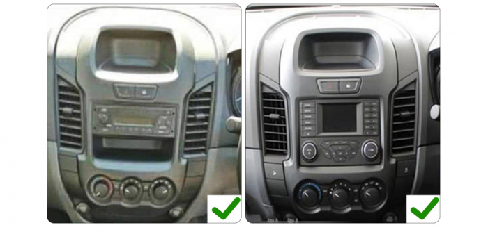 Navigatie dedicata Ford Ranger 2011-2016, 4GB RAM 64GB ROM, Octacore, Android 14, Display QLED 1K 9", Carplay&Android Auto, SIM 4G, Ventilator Activ [4]