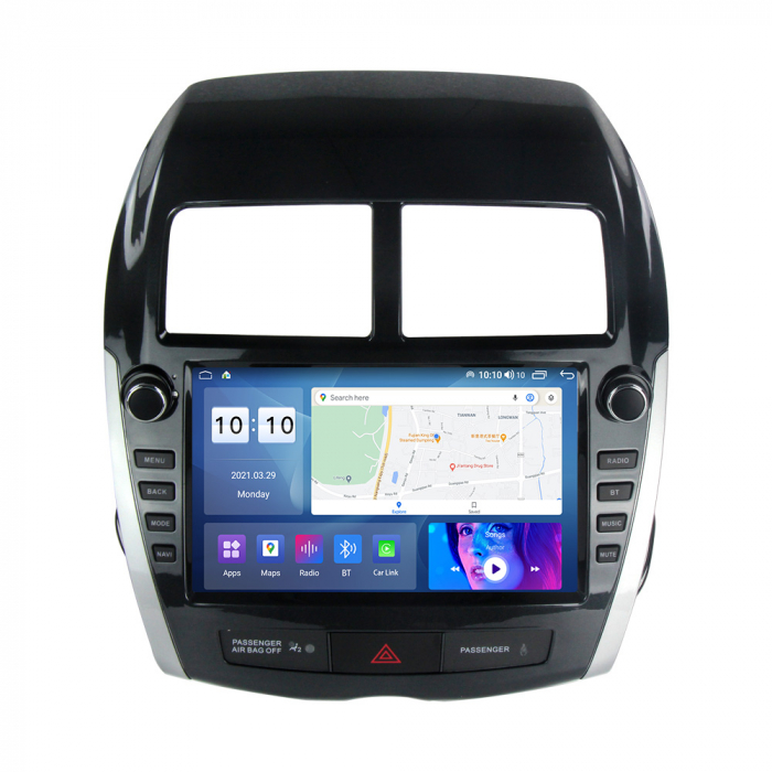 Navigatie dedicata Mitsubishi ASX 2010-2016, 4GB RAM 64GB ROM, Octacore, Android 13, Display QLED 9", DSP, Carplay, Android Auto, Internet, Youtube, Waze, WIFI, Bluetooth [4]