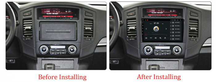 Navigatie dedicata Mitsubishi Pajero 2006-2014, 4GB RAM 64GB ROM, Octacore, Android 13, Display QLED 9", DSP, Carplay, Android Auto, Internet, Youtube, Waze, WIFI, Bluetooth [5]