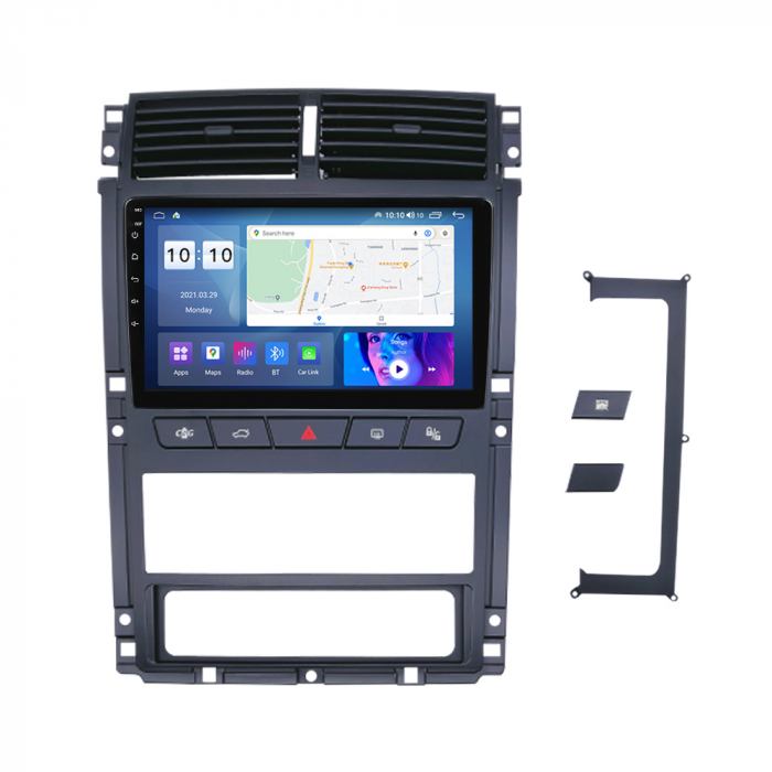 Navigatie dedicata Peugeot 405 2010-2019, 4GB RAM 64GB ROM, Octacore, Android 13, Display QLED 9", DSP, Carplay, Android Auto, Internet, Youtube, Waze, WIFI, Bluetooth [3]