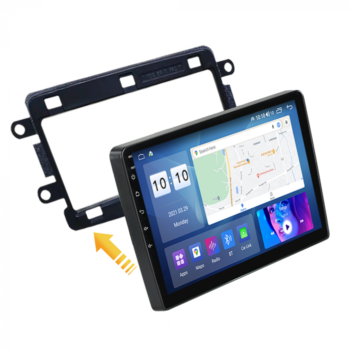 Navigatie dedicata Renault Sandero Dacia Duster Captur Lada Xray, 4GB RAM 64GB ROM, Octacore, Android 13, Display QLED 9", DSP, Carplay, Android Auto, Internet, Youtube, Waze, WIFI, B [3]