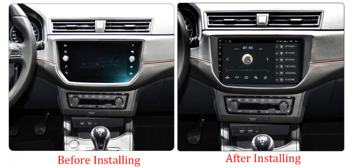 Navigatie dedicata Seat Ibiza 2017-2022, 4GB RAM 64GB ROM, Octacore, Android 13, Display QLED 9", DSP, Carplay, Android Auto, Internet, Youtube, Waze, WIFI, Bluetooth [5]
