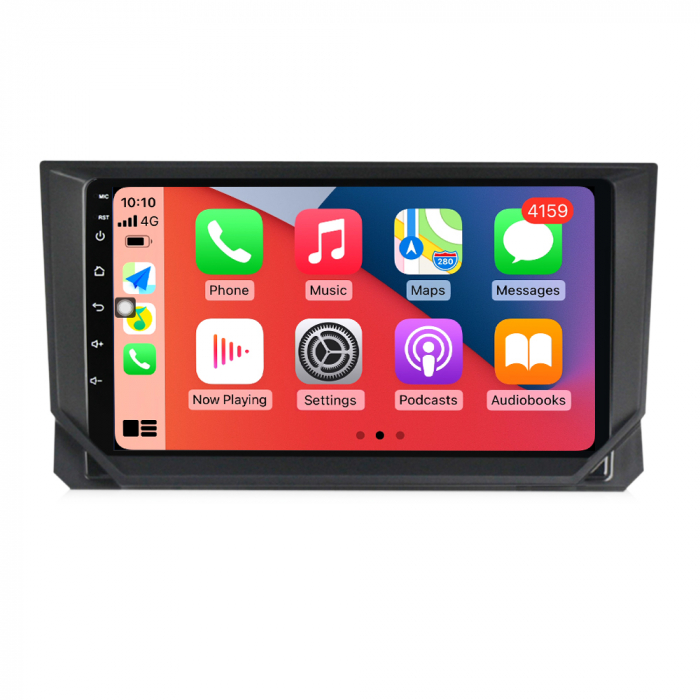 Navigatie dedicata Seat Ibiza 2017-2022, 4GB RAM 64GB ROM, Octacore, Android 13, Display QLED 9", DSP, Carplay, Android Auto, Internet, Youtube, Waze, WIFI, Bluetooth [2]