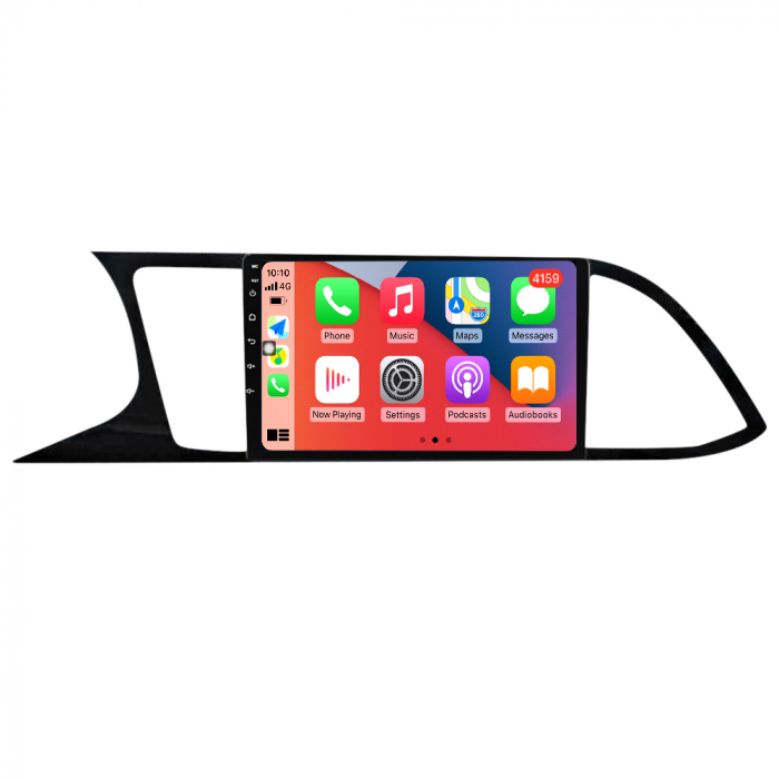 Navigatie dedicata Seat Leon 2012-2018, 4GB RAM 64GB ROM, Octacore, Android 13, Display QLED 9", DSP, Carplay, Android Auto, Internet, Youtube, Waze, WIFI, Bluetooth [2]