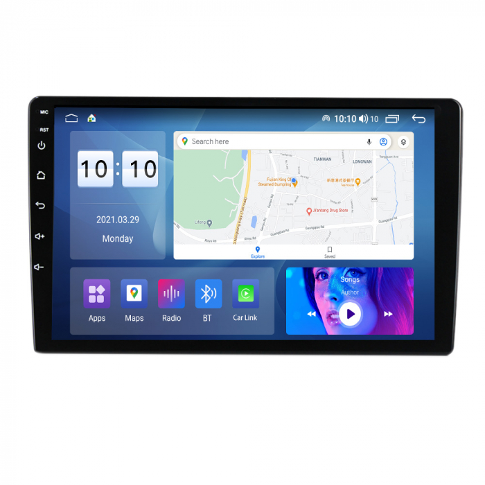 Navigatie dedicata Toyota Etios, 4GB RAM 64GB ROM, Octacore, Android 13, Display QLED 9", DSP, Carplay, Android Auto, Internet, Youtube, Waze, WIFI, Bluetooth [4]