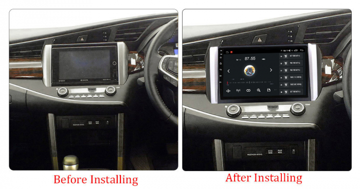 Navigatie dedicata Toyota Innova 2015-2017, 4GB RAM 64GB ROM, Octacore, Android 13, Display QLED 9", DSP, Carplay, Android Auto, Internet, Youtube, Waze, WIFI, Bluetooth [5]