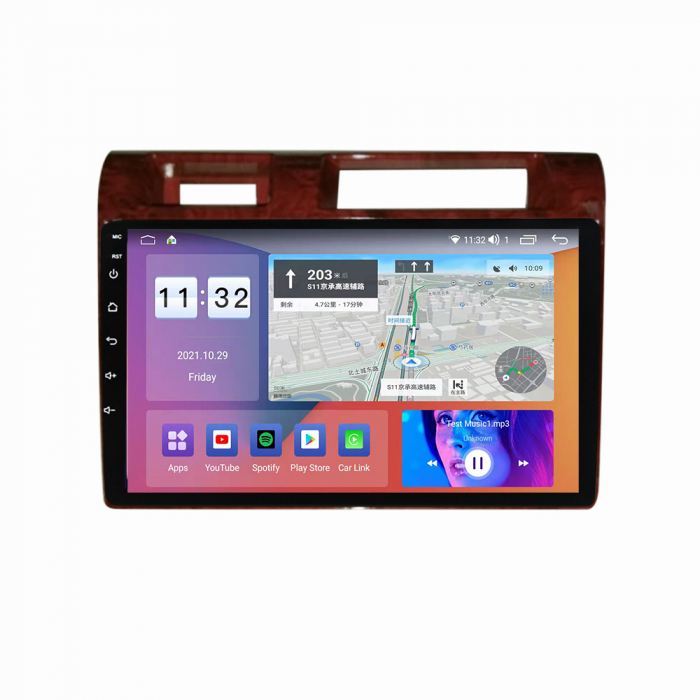 Navigatie dedicata Toyota Land Cruiser LC 2007-2020, 4GB RAM 64GB ROM, Octacore, Android 13, Display QLED 9", DSP, Carplay, Android Auto, Internet, Youtube, Waze, WIFI, Bluetooth [6]