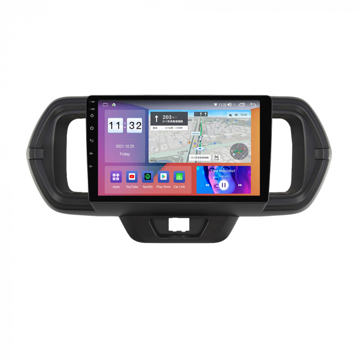 Navigatie dedicata Toyota Passo 2016-2021, 4GB RAM 64GB ROM, Octacore, Android 13, Display QLED 9", DSP, Carplay, Android Auto, Internet, Youtube, Waze, WIFI, Bluetooth [4]
