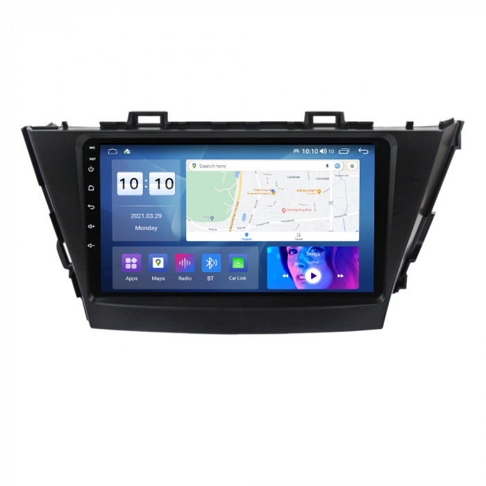 Navigatie dedicata Toyota Prius Plus V Alpha 2012-2017, 4GB RAM 64GB ROM, Octacore, Android 13, Display QLED 9", DSP, Carplay, Android Auto, Internet, Youtube, Waze, WIFI, Bluetooth [4]