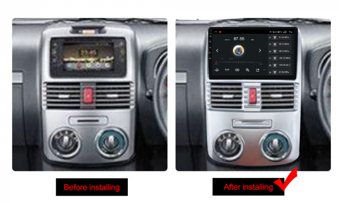 Navigatie dedicata Toyota Rush 2011-2017, 4GB RAM 64GB ROM, Octacore, Android 13, Display QLED 9", DSP, Carplay, Android Auto, Internet, Youtube, Waze, WIFI, Bluetooth [5]