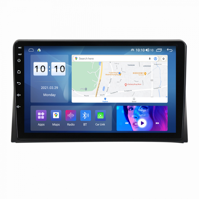 Navigatie dedicata Volkswagen Multivan 2003-2015, 4GB RAM 64GB ROM, Octacore, Android 14, Display QLED 9", DSP, Carplay, Android Auto, Internet, Youtube, Waze, WIFI, Bluetooth [3]