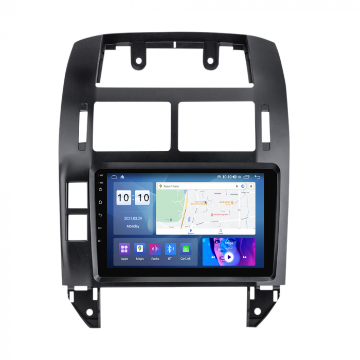 Navigatie dedicata Volkswagen Polo Mk4 2004-2009, 4GB RAM 64GB ROM, Octacore, Android 14, Display QLED 9", DSP, Carplay, Android Auto, Internet, Youtube, Waze, WIFI, Bluetooth [4]
