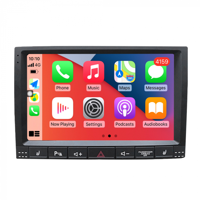Navigatie dedicata Volkswagen Touareg 2002-2012, 4GB RAM 64GB ROM, Octacore, Android 14, Display QLED 9", DSP, Carplay&Android Auto, SIM 4G, Ventilator Activ [3]
