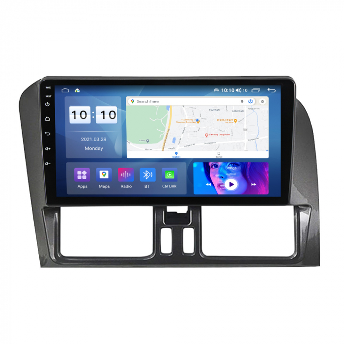 Navigatie dedicata Volvo XC60 2008-2014, 4GB RAM 64GB ROM, Octacore, Android 13, Display QLED 9", DSP, Carplay, Android Auto, Internet, Youtube, Waze, WIFI, Bluetooth [3]