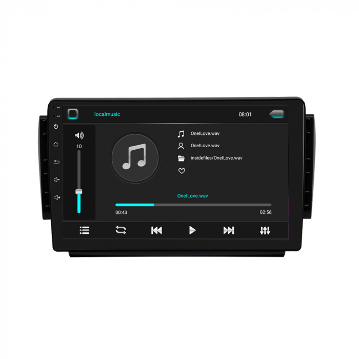 Navigatie dedicata Peugeot 2008 (2015+), 4GB RAM 64GB ROM, Octacore, Android 13, Display QLED 9", DSP, Carplay, Android Auto, Internet, Youtube, Waze, WIFI, Bluetooth [5]