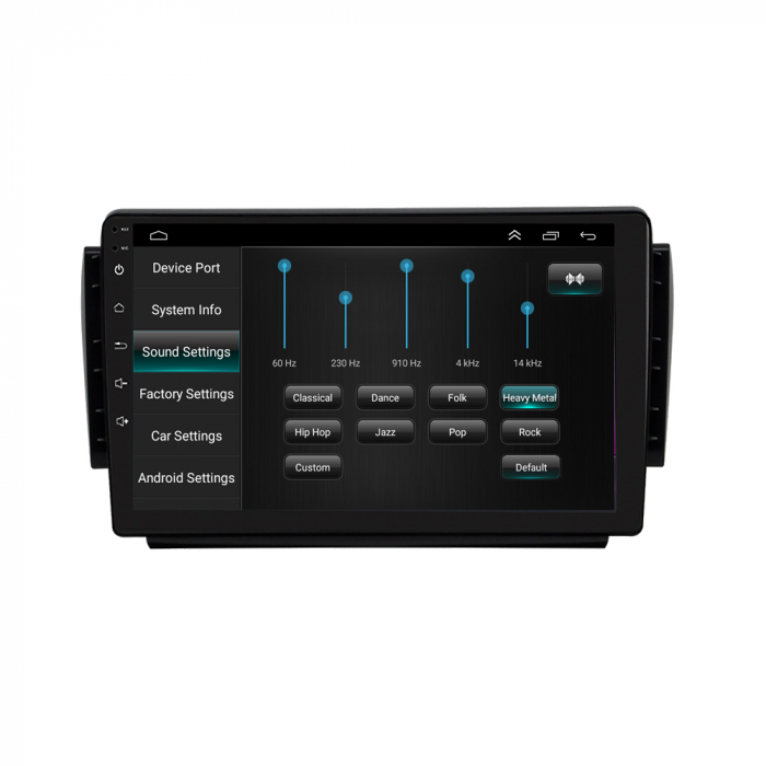 Navigatie dedicata Peugeot 2008 (2015+), 4GB RAM 64GB ROM, Octacore, Android 13, Display QLED 9", DSP, Carplay, Android Auto, Internet, Youtube, Waze, WIFI, Bluetooth [4]