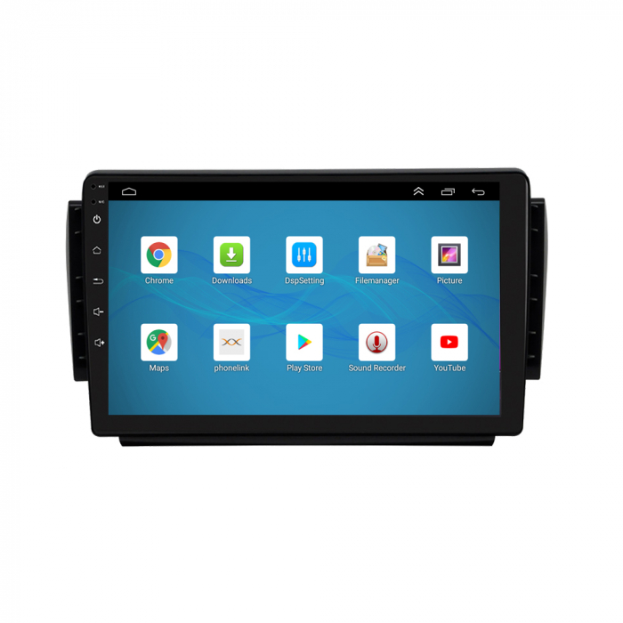 Navigatie dedicata Peugeot 2008 (2015+), 4GB RAM 64GB ROM, Octacore, Android 13, Display QLED 9", DSP, Carplay, Android Auto, Internet, Youtube, Waze, WIFI, Bluetooth [3]