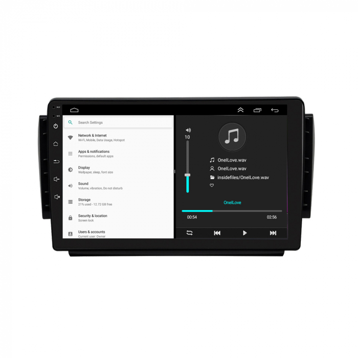 Navigatie dedicata Peugeot 2008 (2015+), 4GB RAM 64GB ROM, Octacore, Android 13, Display QLED 9", DSP, Carplay, Android Auto, Internet, Youtube, Waze, WIFI, Bluetooth [7]