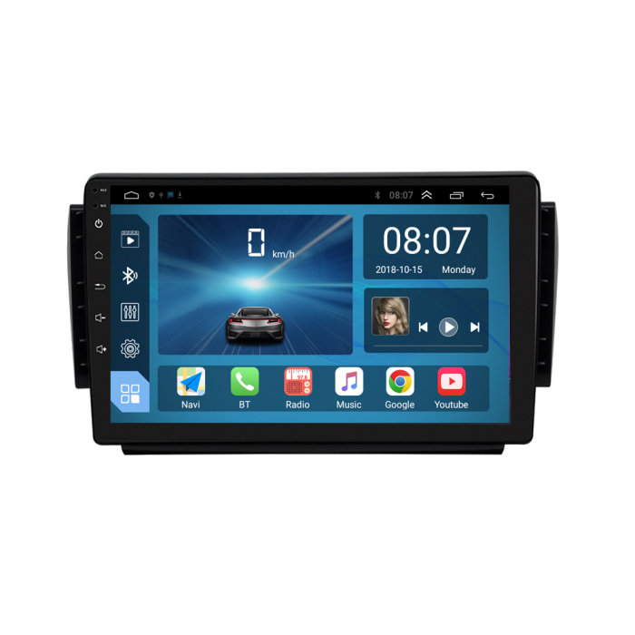 Navigatie dedicata Peugeot 2008 (2015+), 4GB RAM 64GB ROM, Octacore, Android 13, Display QLED 9", DSP, Carplay, Android Auto, Internet, Youtube, Waze, WIFI, Bluetooth [2]