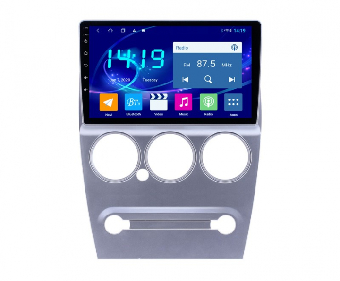 Navigatie dedicata Citroen Elysee 2008-2014, 4GB RAM 64GB ROM, Octacore, Android 13, Display QLED 9", DSP, Carplay, Android Auto, Internet, Youtube, Waze, WIFI, Bluetooth [2]