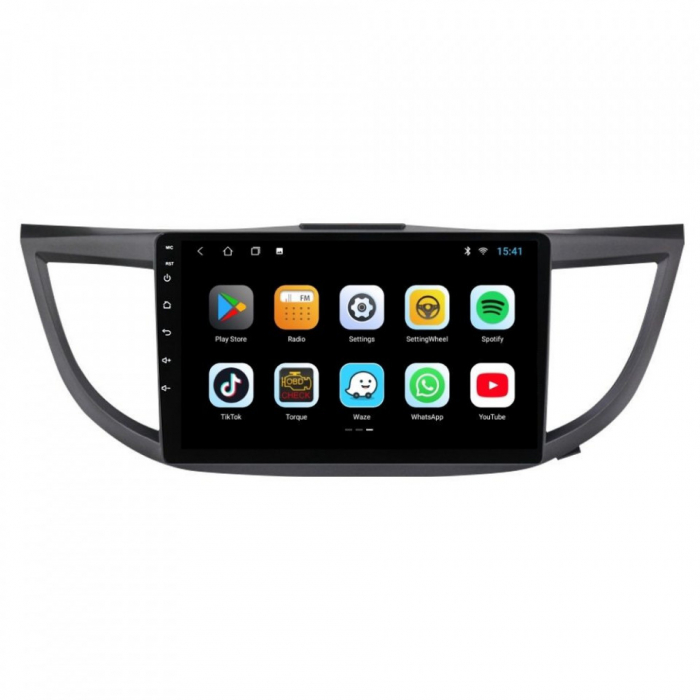 Navigatie dedicata Honda CR-V IV 2012 - 2018, 4 GB RAM 64 ROM, Android 13, Display QLED, 10", DSP, Carplay, Android Auto, Internet, Youtube , Waze , Wi Fi , Usb , Bluetooth [3]