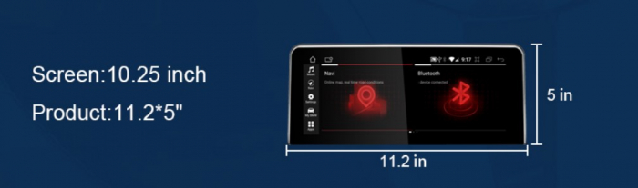 Navigatie dedicata BMW E90 E91, 8 GB RAM 64GB ROM, Idrive, Display 10.25 Inch, Android 12 MTK, Bluetooth, Magazin Play, WiFi [6]